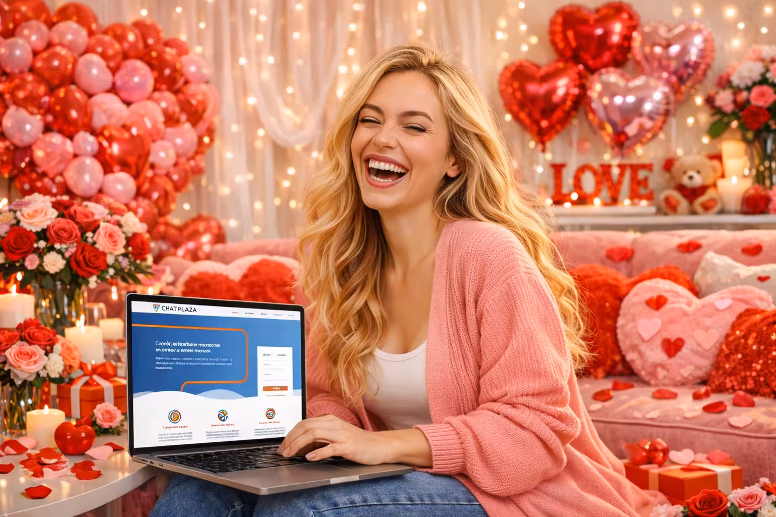 Vier Valentijnsdag op ChatPlaza: Cadeau-abonnementen & extra plezier!