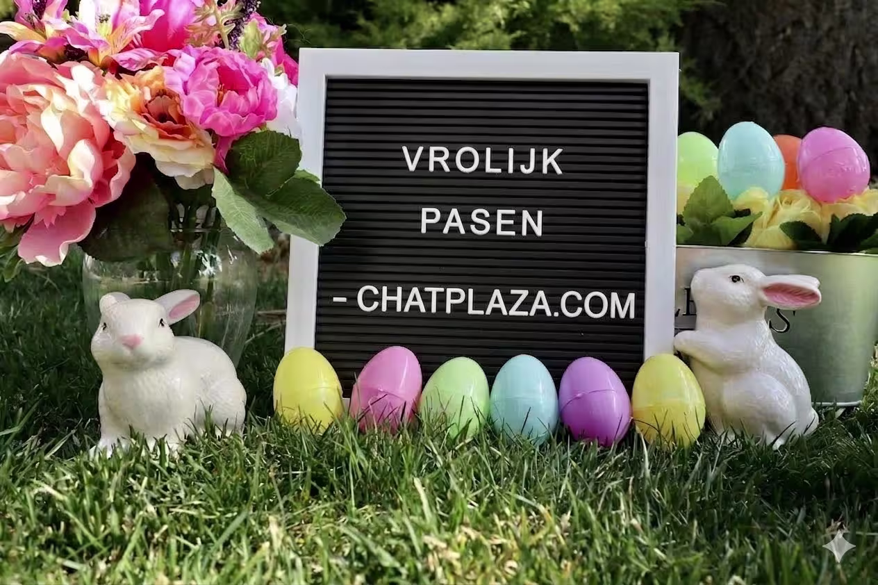 Vier Pasen op ChatPlaza: Lente, nieuwe connecties & gezellig chatten!